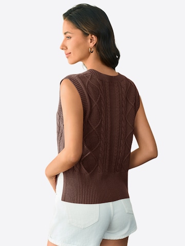 Imily Bela - Jersey en marrón: atrás