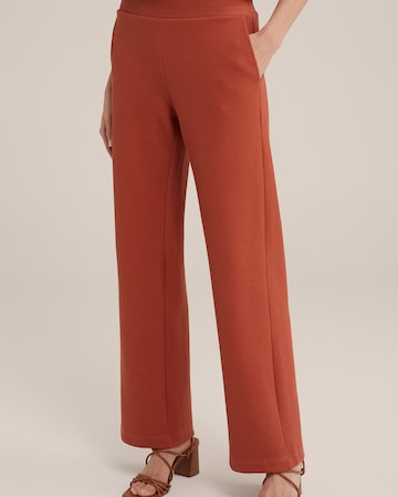 Loosefit Pantalon WE Fashion en marron