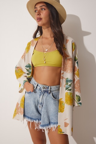 Happiness İstanbul Kimono, värv beež