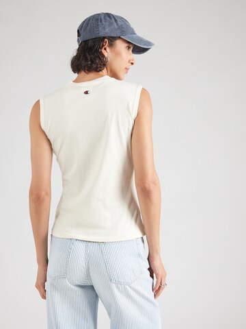 Top de la Champion Authentic Athletic Apparel pe bej