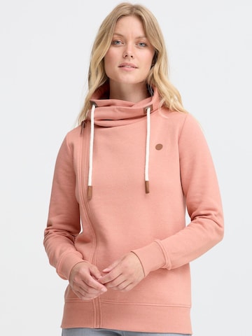 Veste de survêtement 'Mille' Oxmo en marron : devant