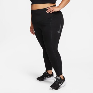 Nike Sportswear Skinny Workout Pants 'FAST' in Black