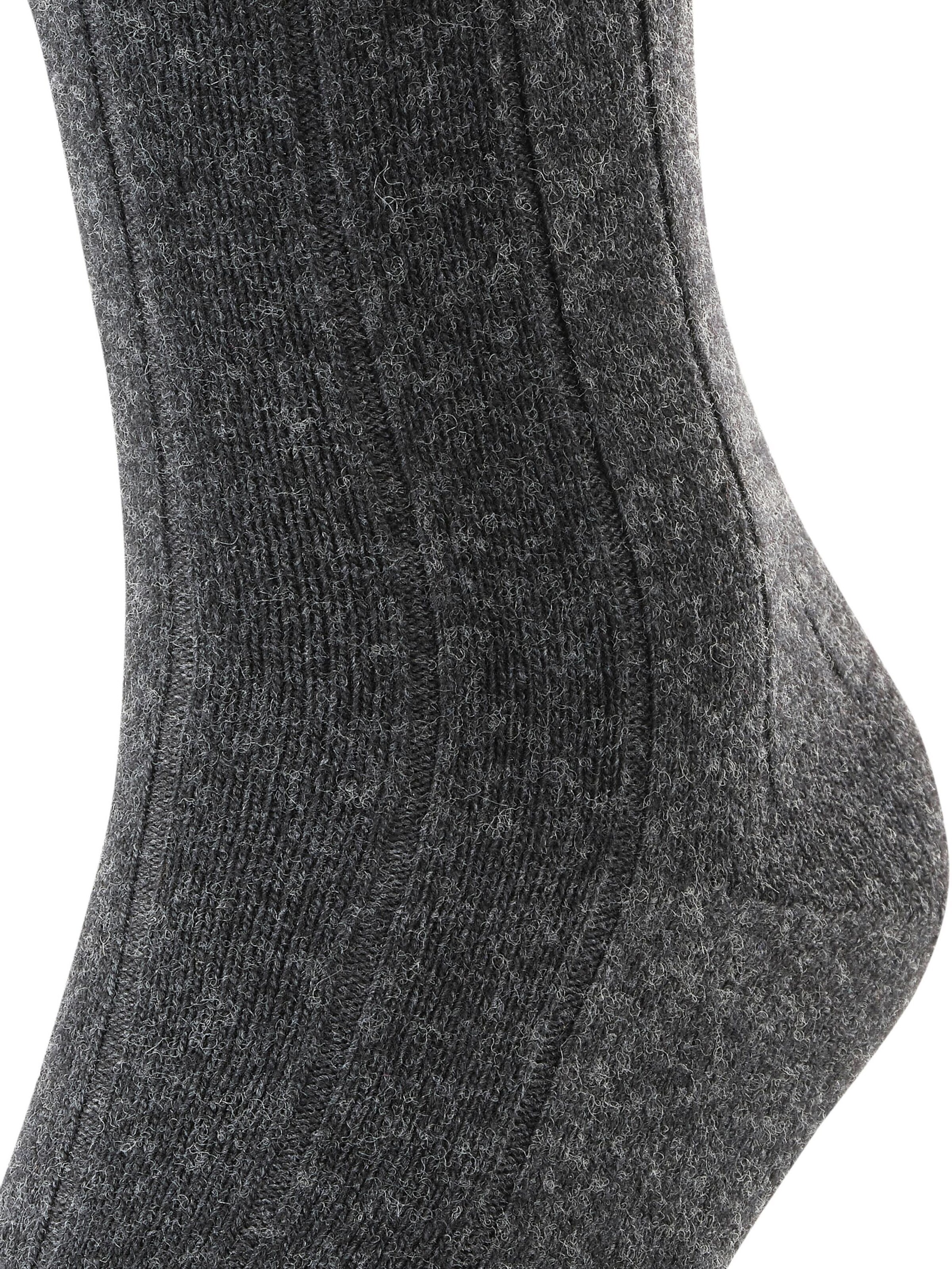 FALKE Knee High Socks 'Lhasa Rib' in Grey