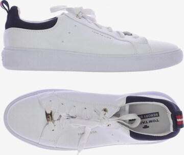 TOM TAILOR Sneakers & Trainers in 43 in White: front