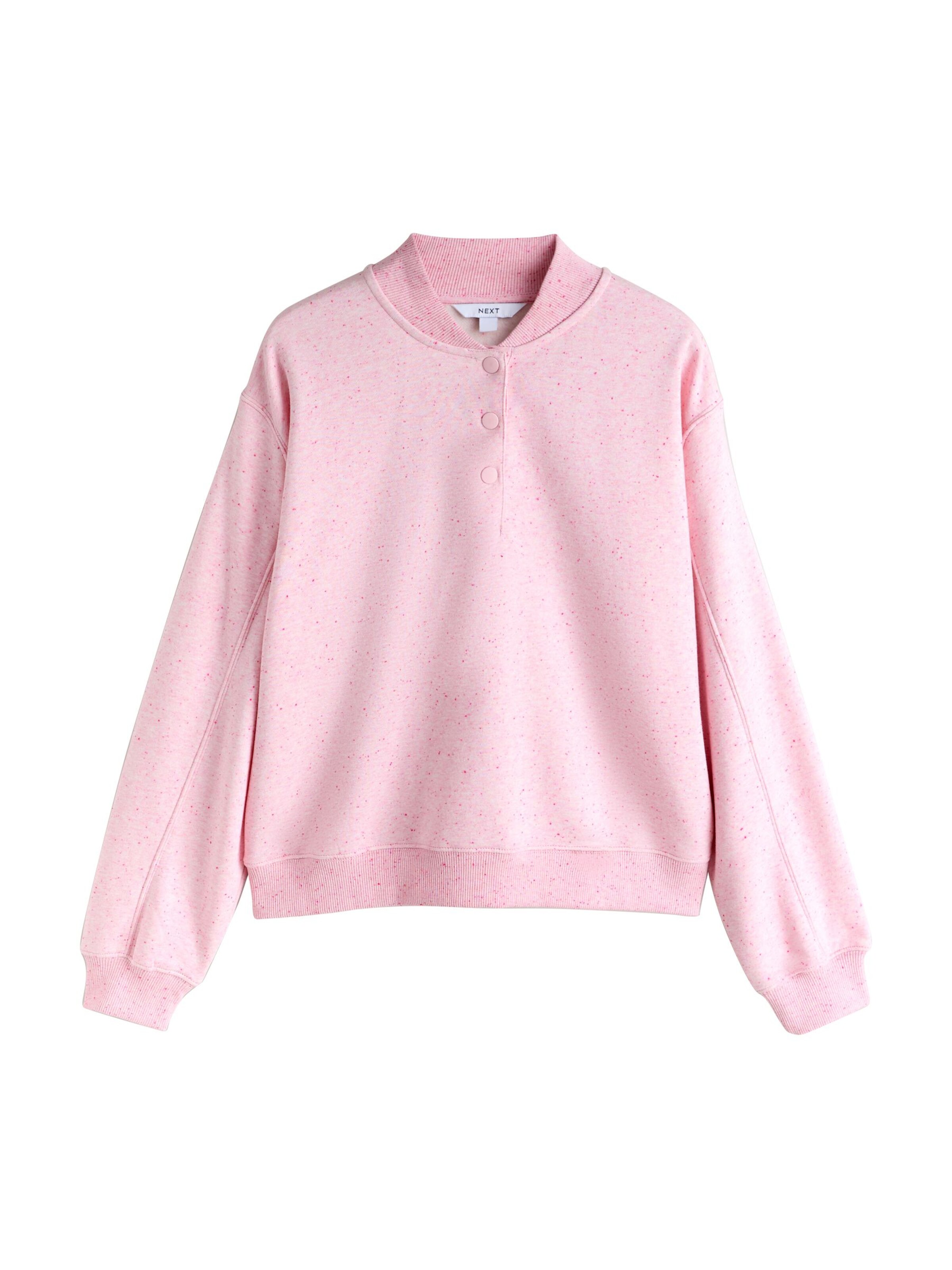 Next Свитшот в Ярко-розовый: спереди