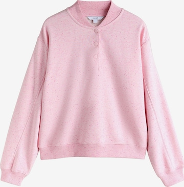 Next Свитшот в Ярко-розовый: спереди