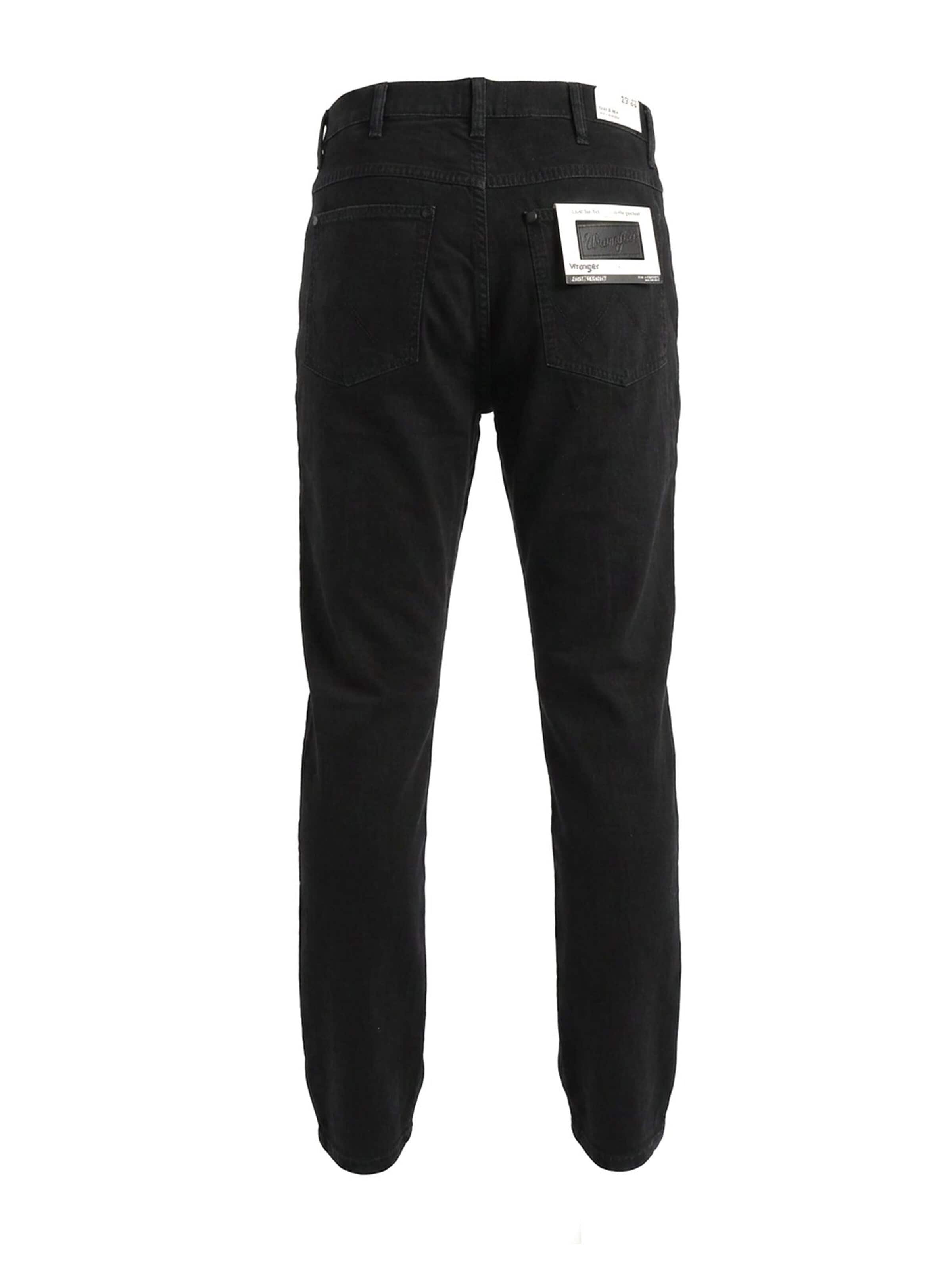 Effilé Jean 'RIVER Light & Soft Denim' WRANGLER en noir