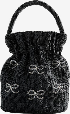 NextVrećasta torba - crna boja: prednji dio