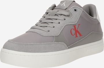 Calvin Klein Jeans Низкие кроссовки 'CLASSIC' в Серый: спереди