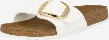 BIRKENSTOCK Mules 'Madrid' in White: front