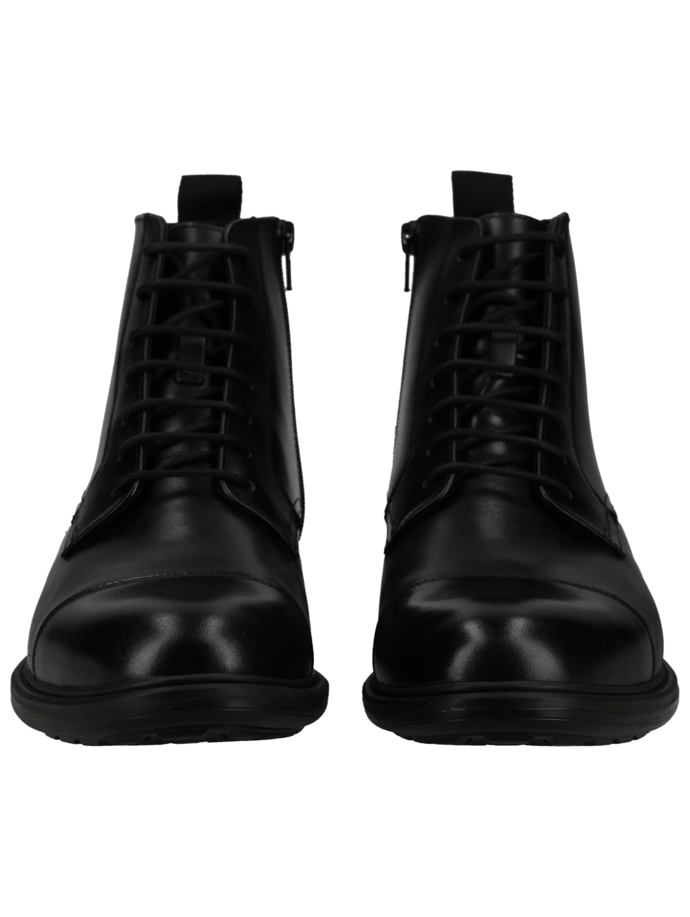Bottines à lacets GEOX en noir : devant