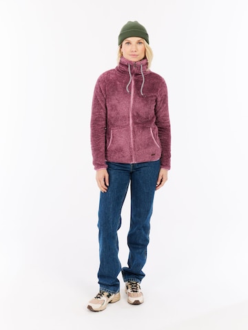PROTEST Fleece Jacket 'RIRI' in Purple