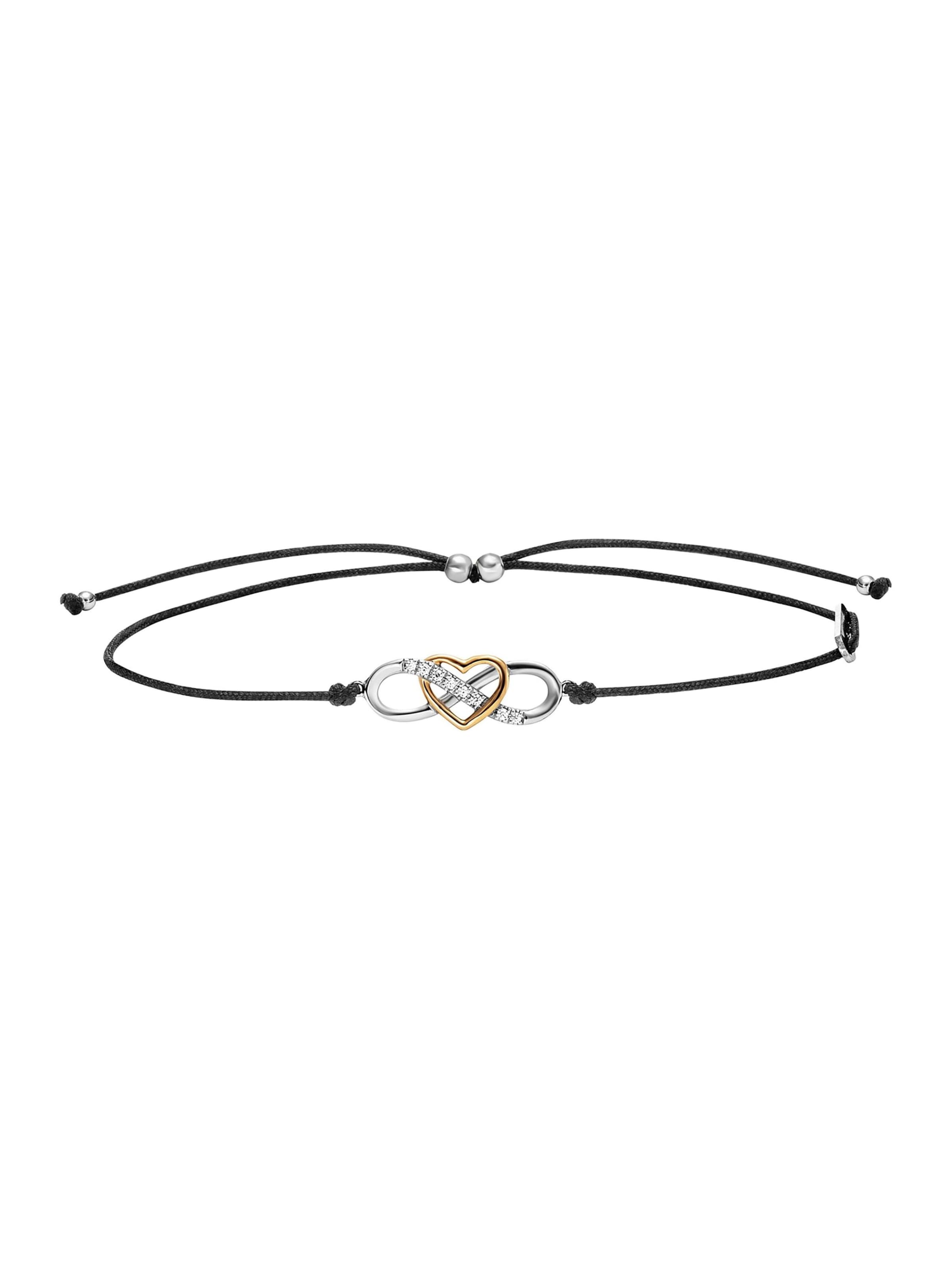 Bracelet Julie Julsen en noir : devant
