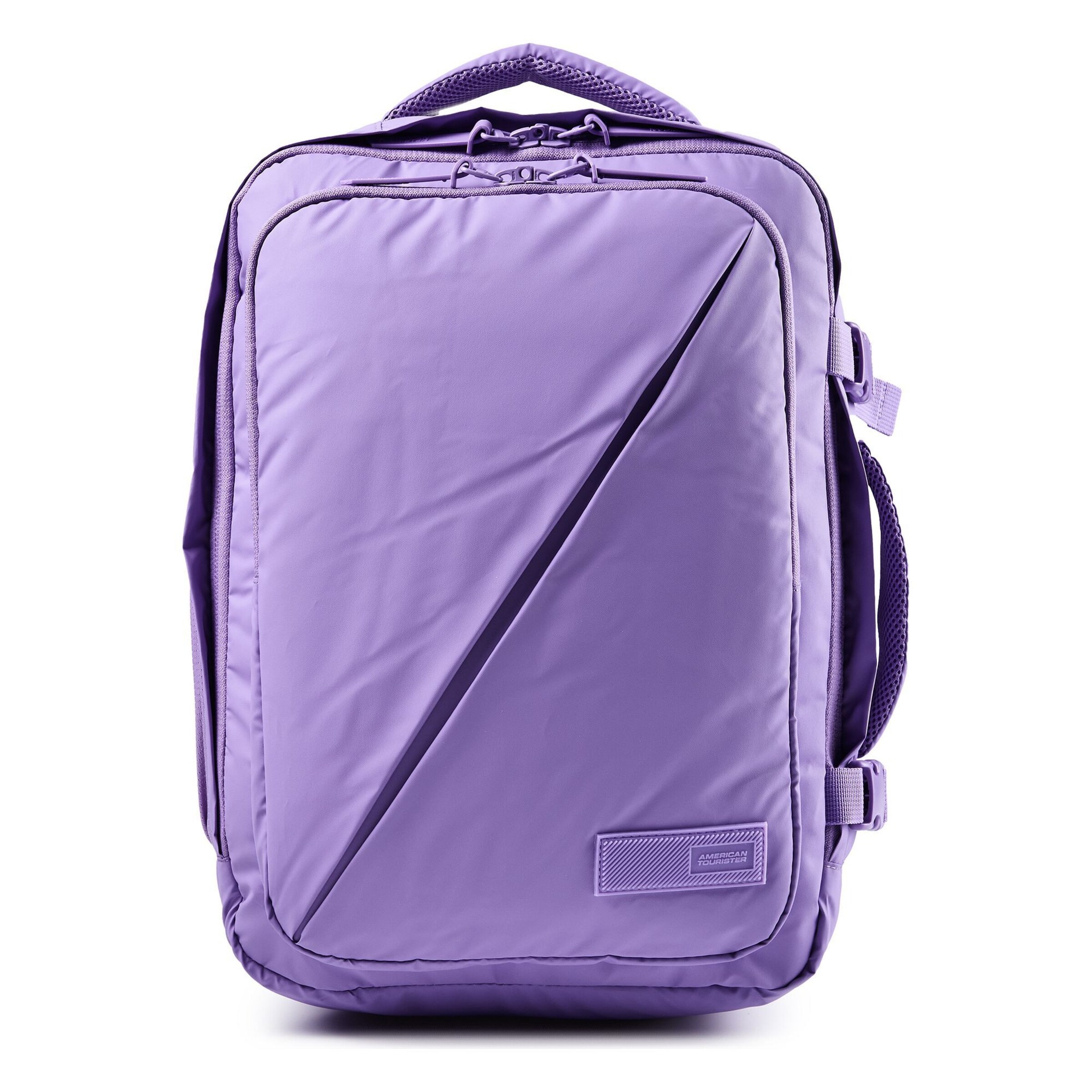 American Tourister Backpack 'Take2Cabin' in Purple: front