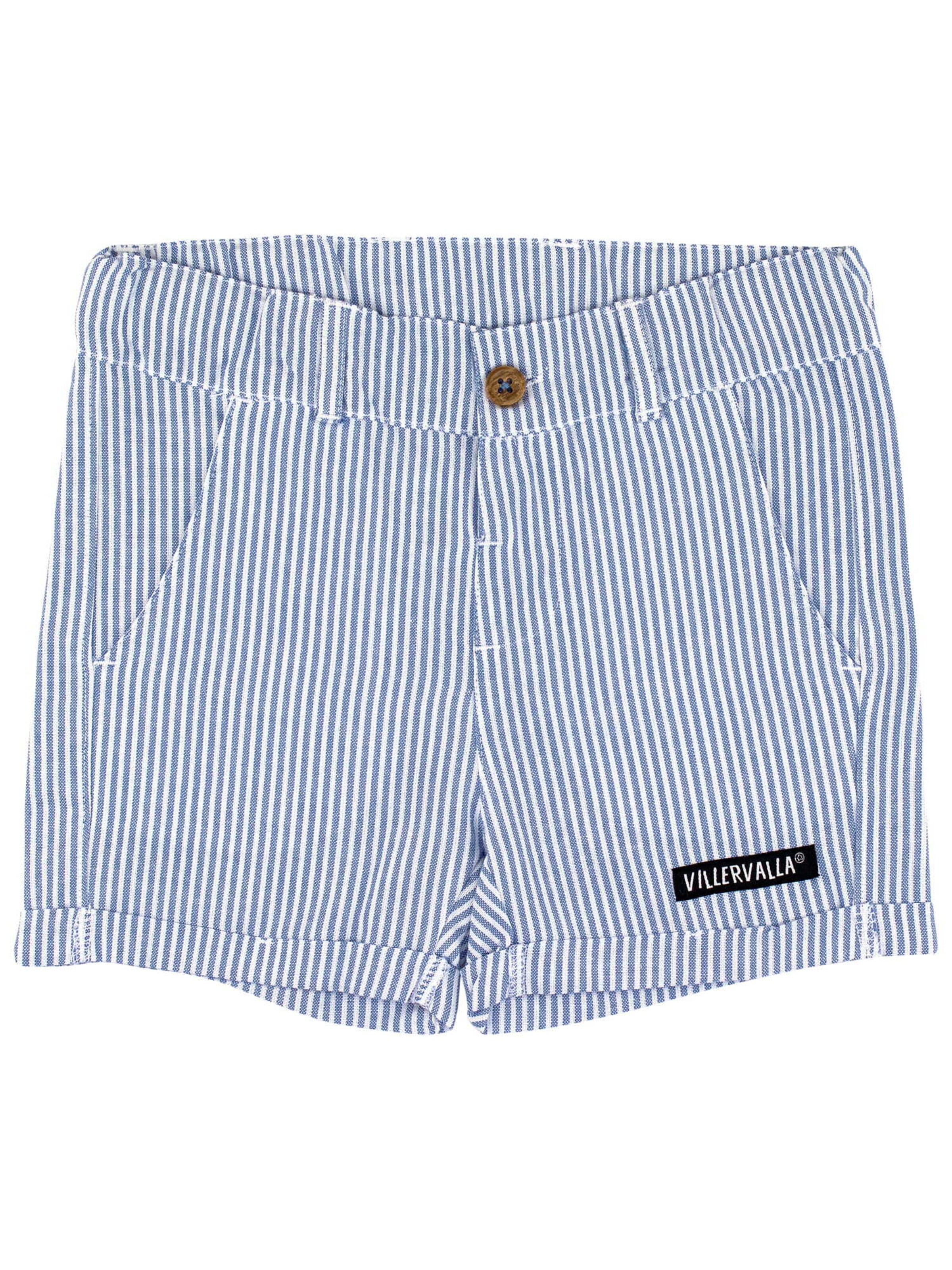 Villervalla Regular Pants in Blue: front