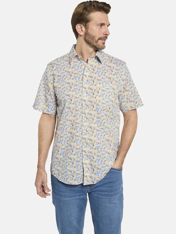 BABISTA Regular fit Overhemd 'Bellanza' in Beige: voorkant