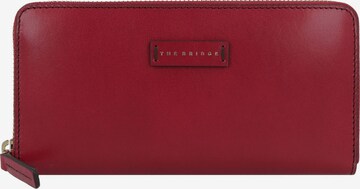 The Bridge Wallet 'Leda' in Red: front