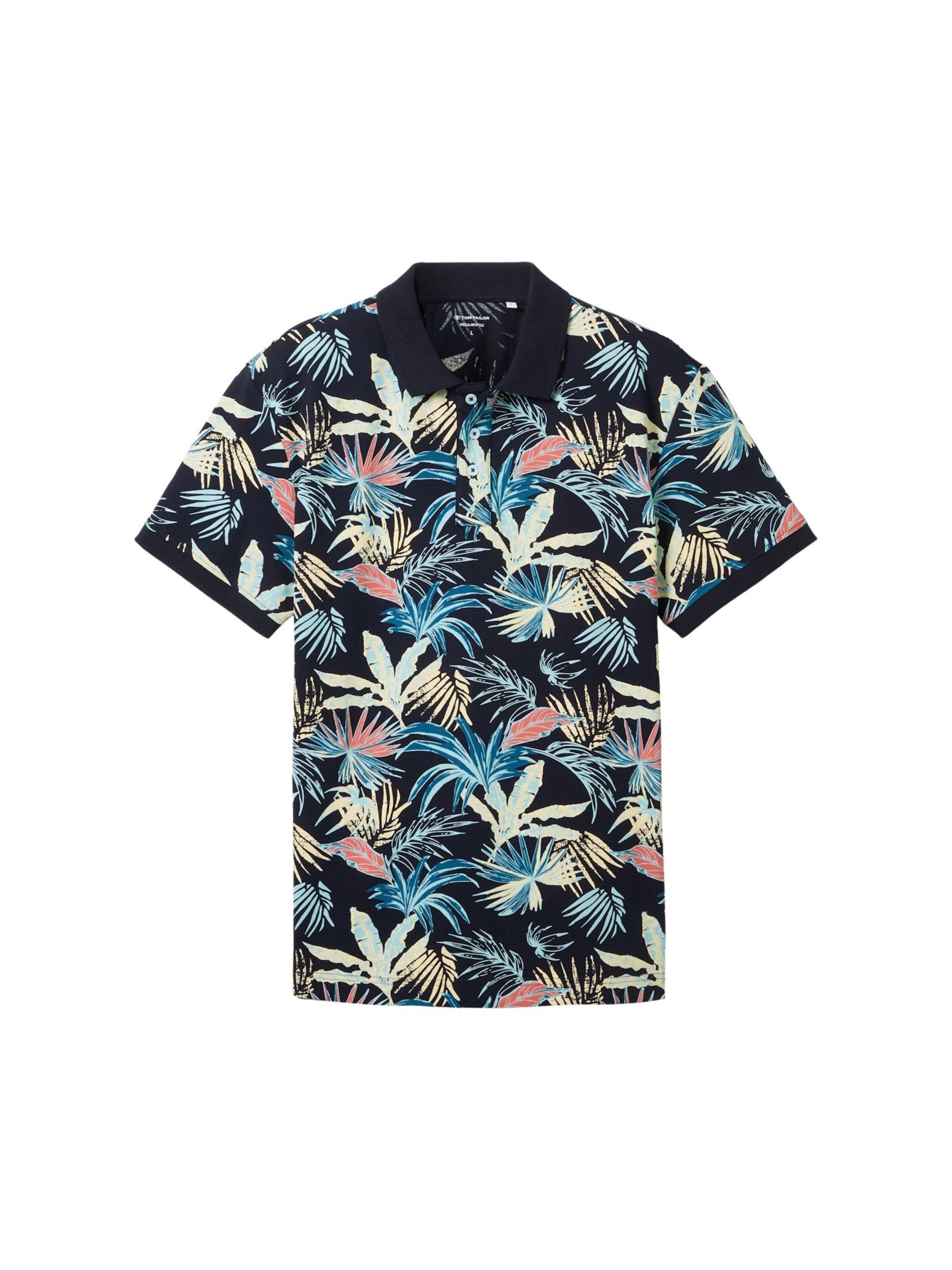 T-Shirt TOM TAILOR en bleu : devant