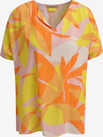 Camicia da donna di Smith&Soul in arancione: frontale
