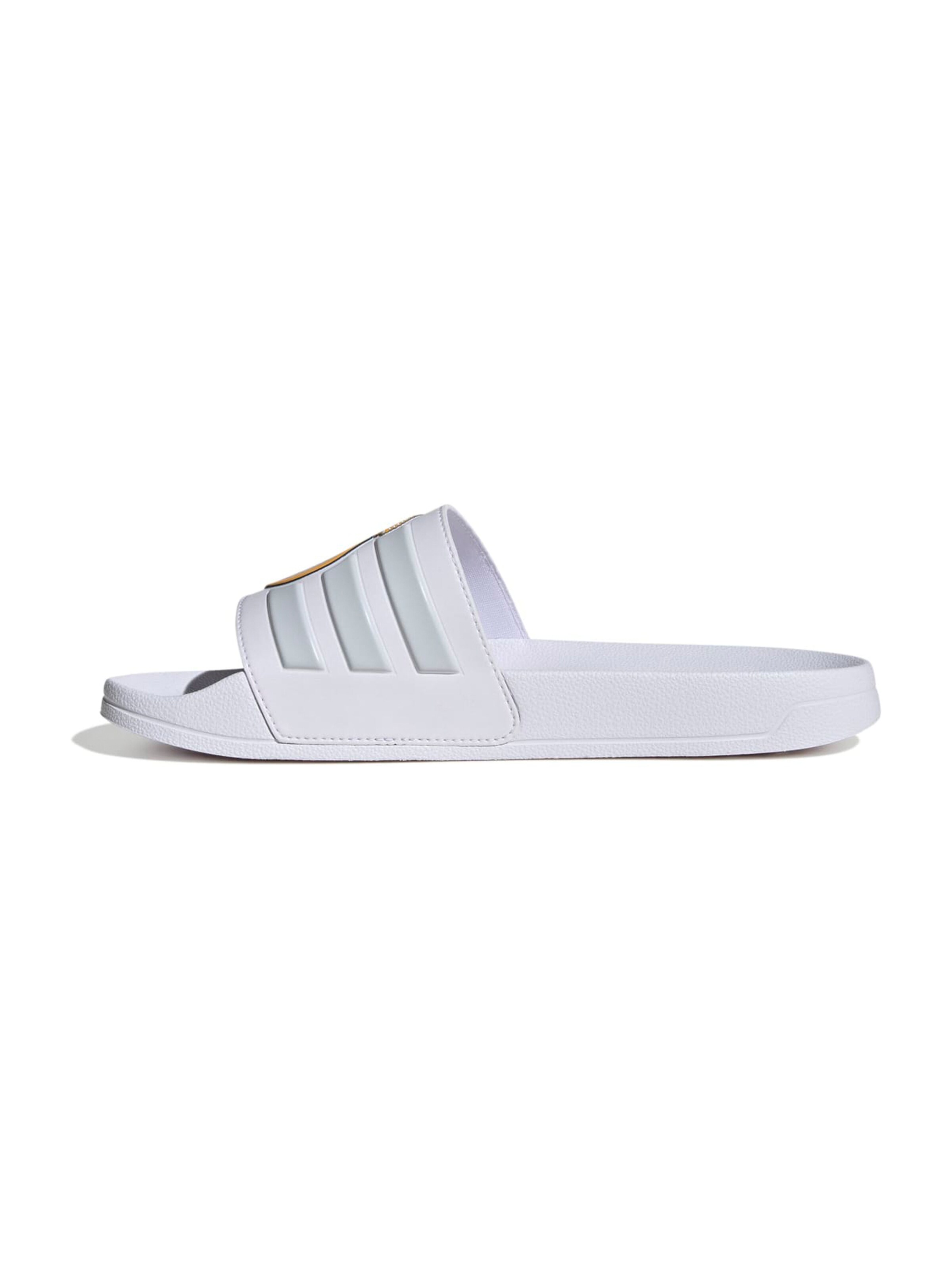 ADIDAS SPORTSWEAR - Sapato de praia/banho 'Adilette Real Madrid' em branco