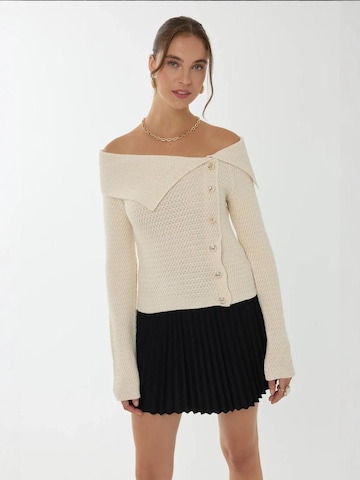 Hiccup Sweater 'Pullover' in Beige: front