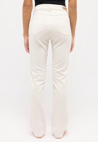 Coupe slim Jean 'Cici' Angels en blanc