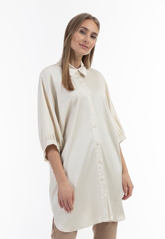 RISA Blouse in Beige: voorkant