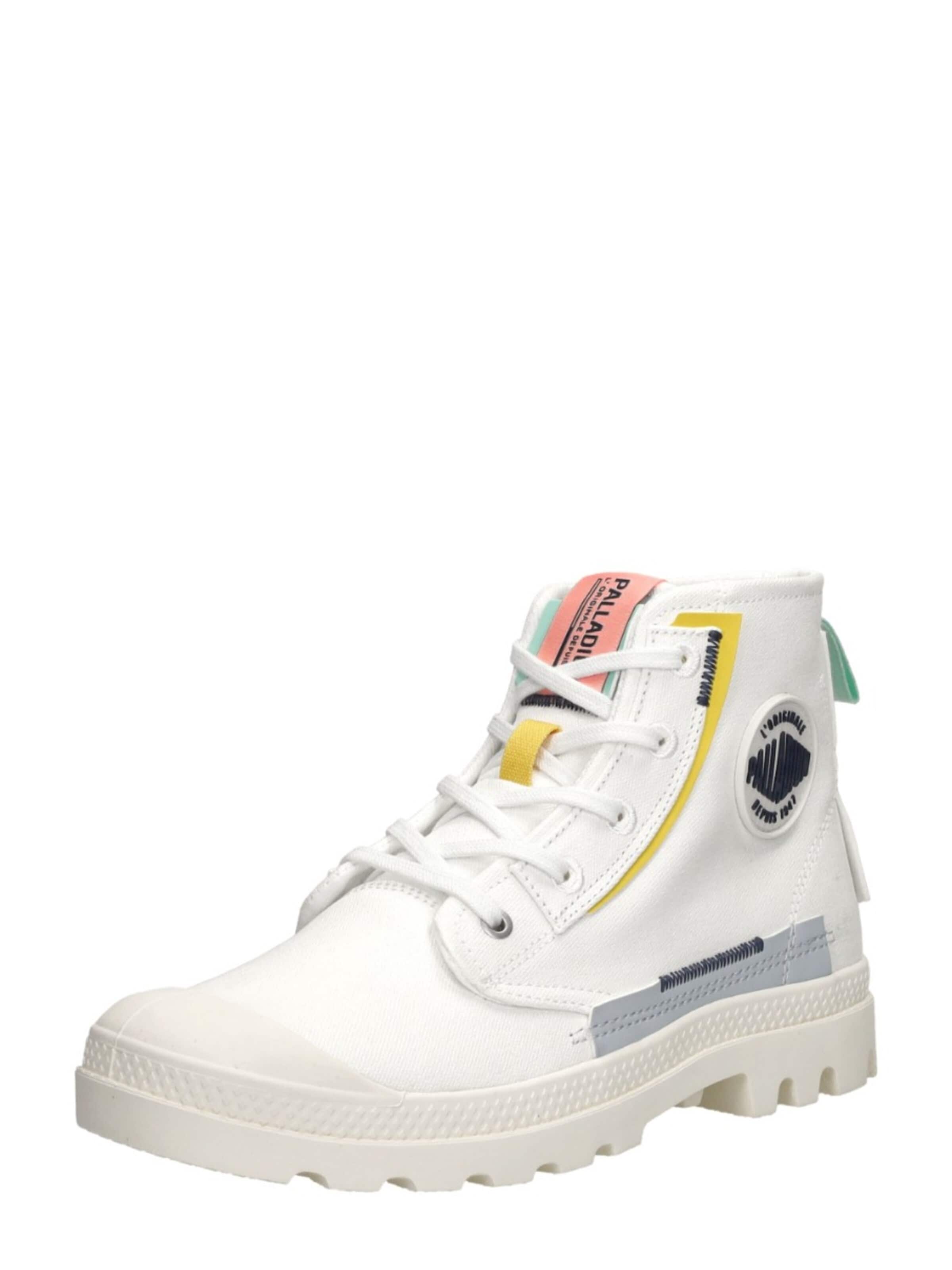 Palladium Sneaker high 'Pampa Underlayer'‌‌‌‌‌ in Weiß: Vorderseite
