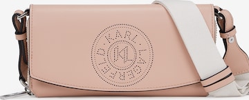 Sac à bandoulière Karl Lagerfeld en rose : devant