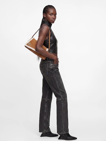 ruda KARL LAGERFELD JEANS Rankinė ant peties 'Geo'