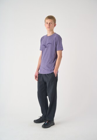Cleptomanicx Shirt 'Mowe' in Purple