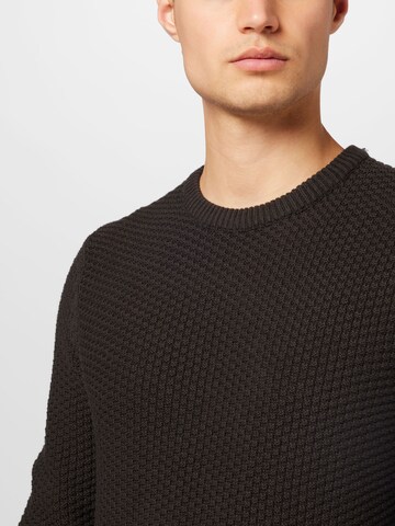 Only & Sons Pullover 'Tuck' in Schwarz