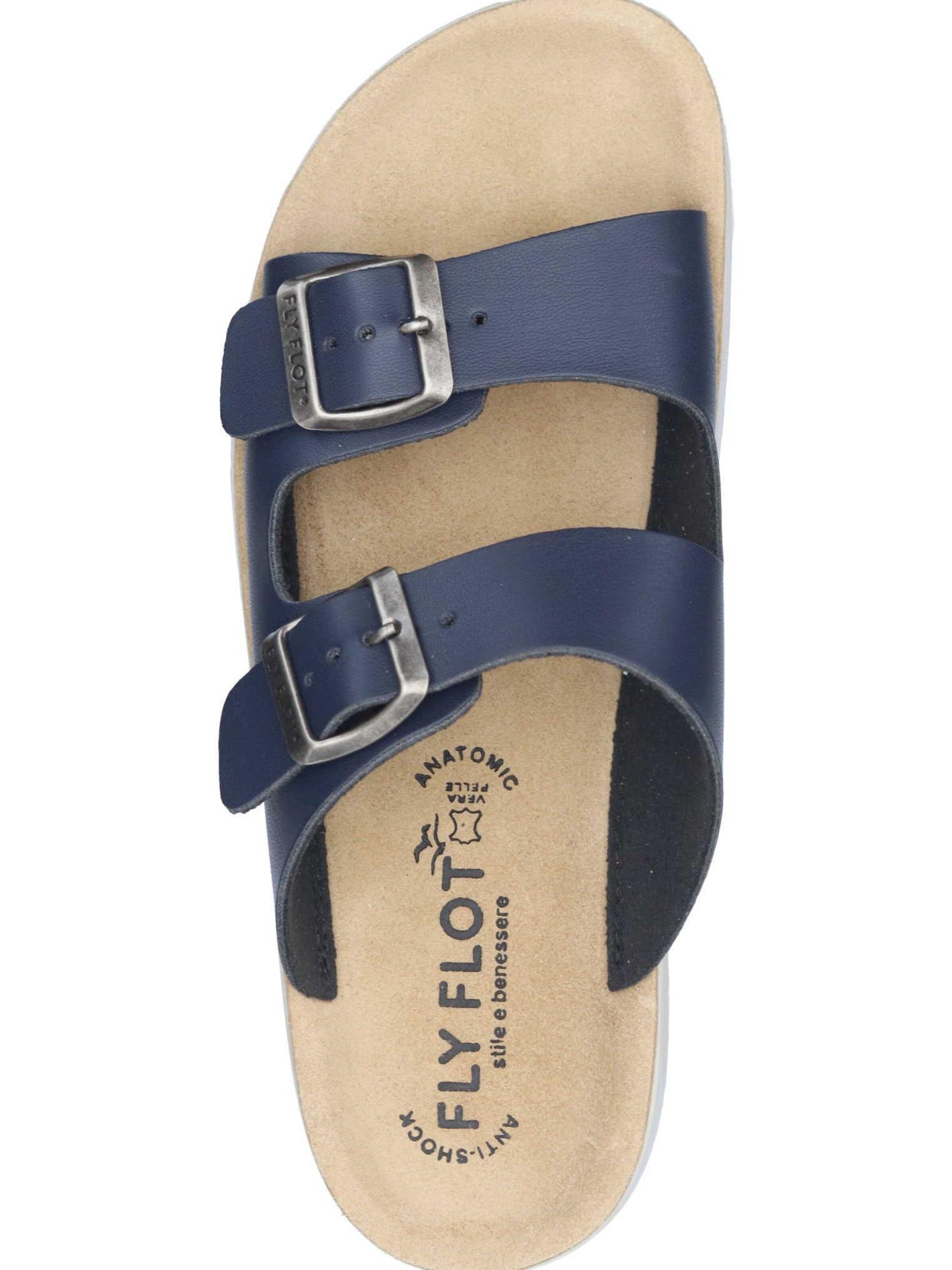FLY FLOT Mules in Blue