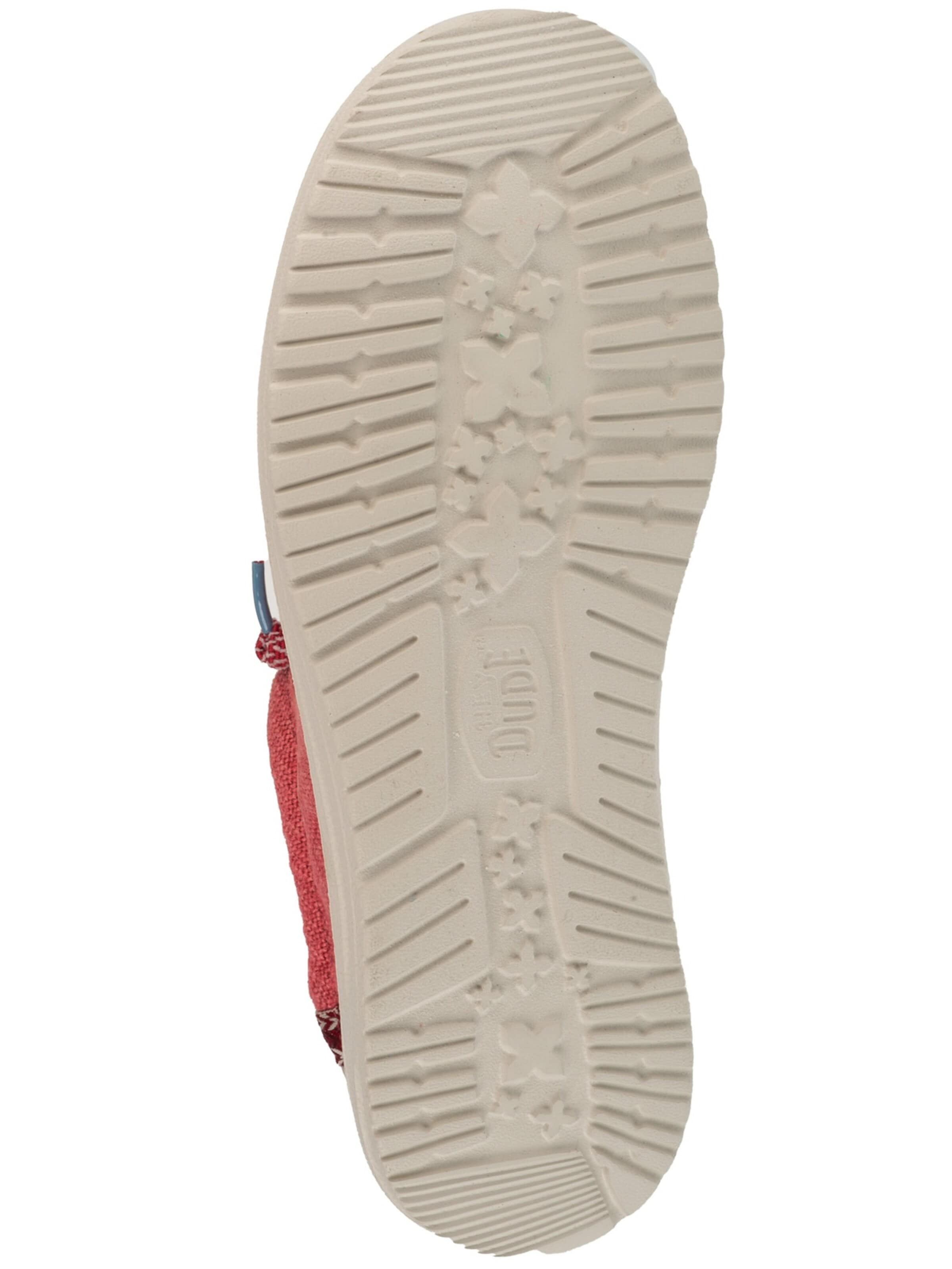 Mocassin 'Hey Dude Wally Jute' HEY DUDE en rouge