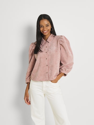 JDY Blouse 'JDYULLA OHIO' in Roze: voorkant