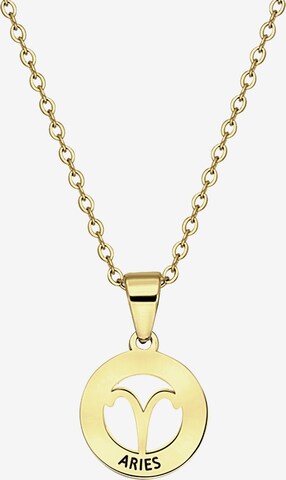 Lucardi Necklace in Gold: front