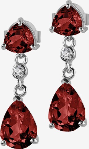 Jacques Lemans Earrings in Red: front