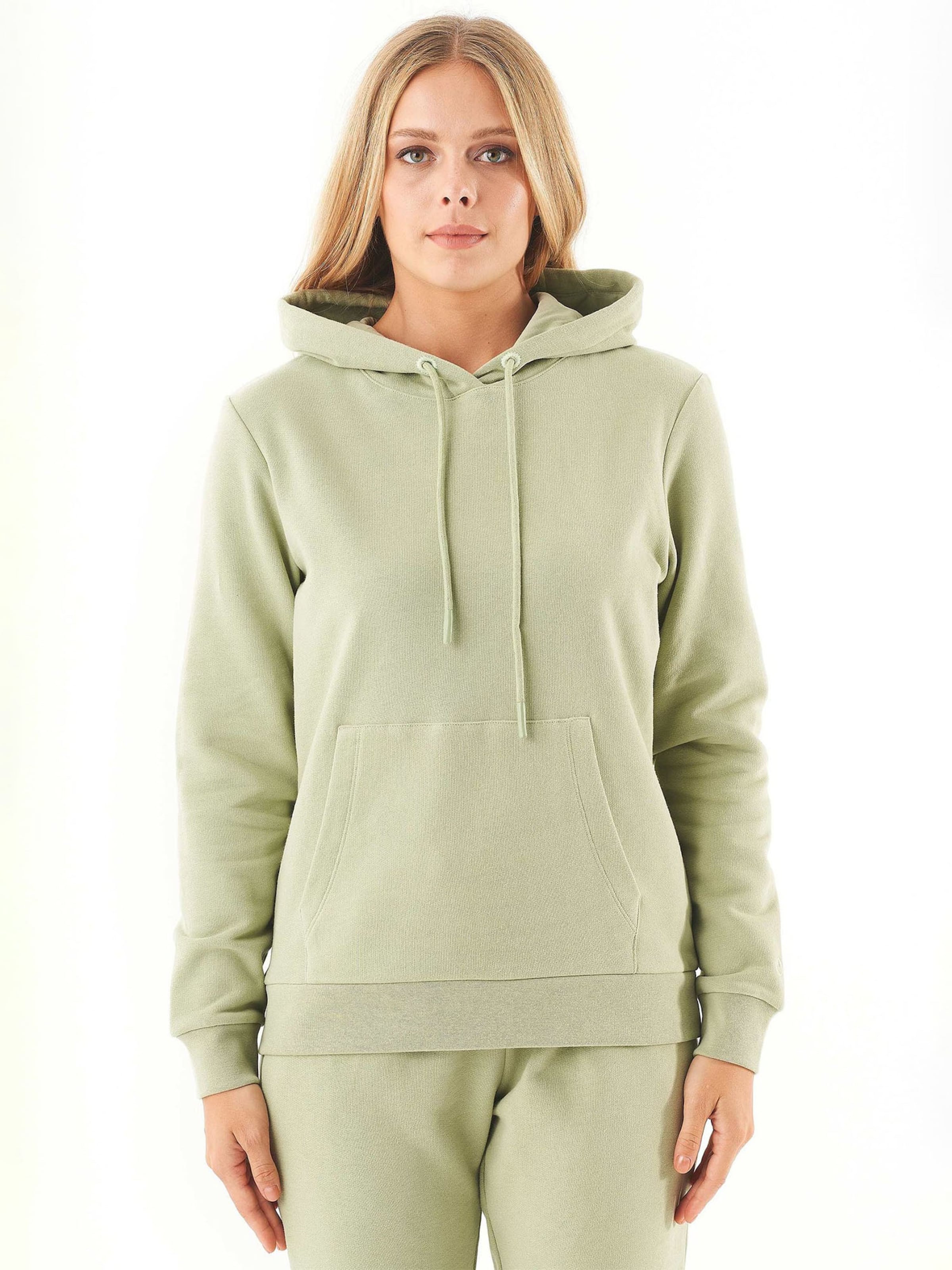 Organication Sweatshirt in Green: front