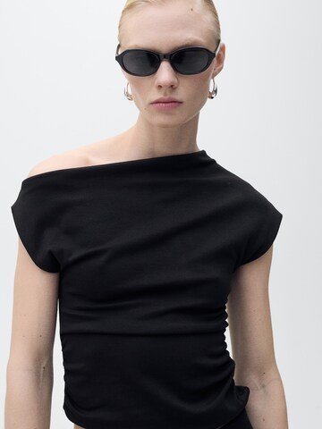 T-shirt 'JULI' MANGO en noir