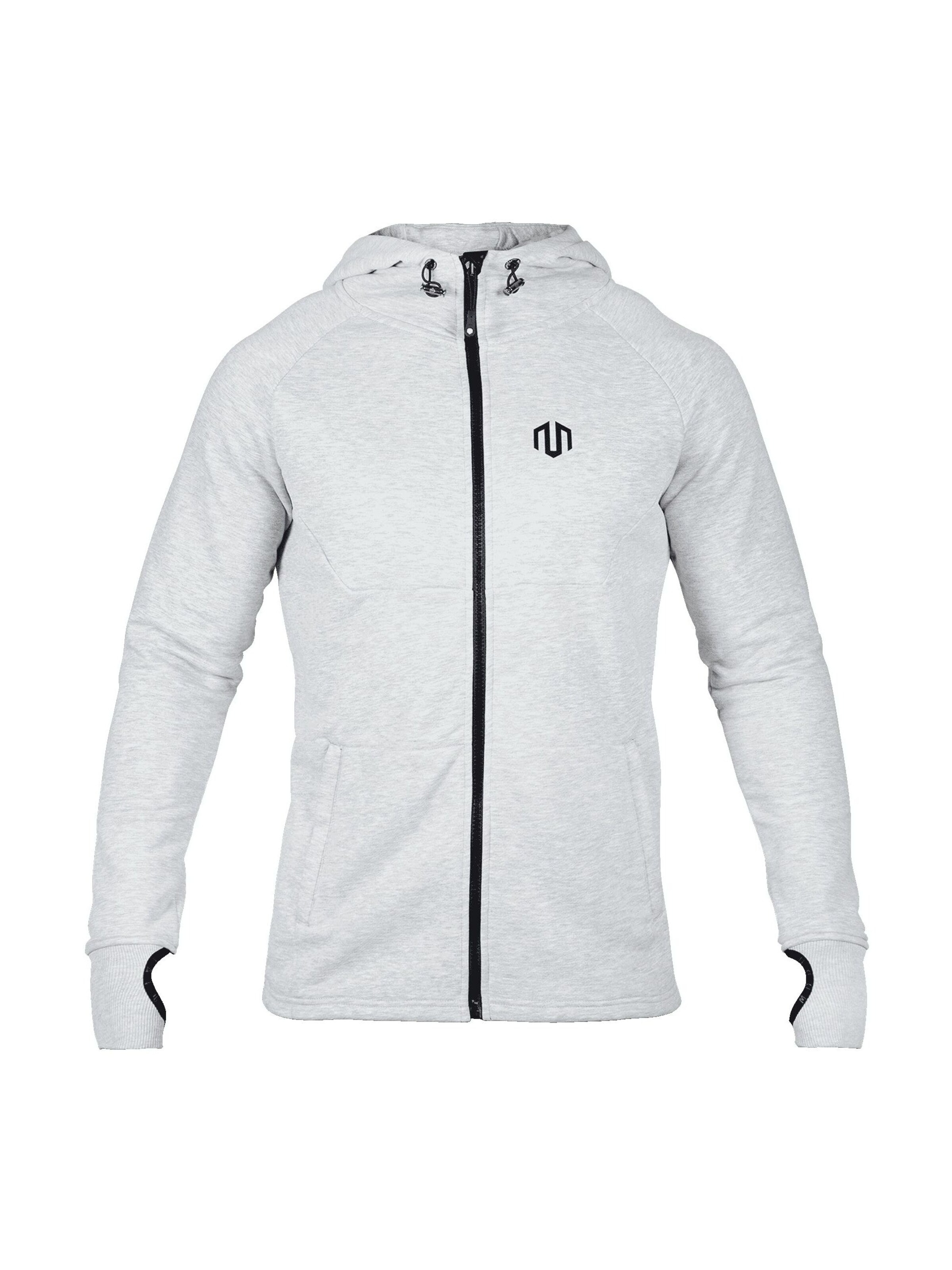 Giacca di felpa sportiva di MOROTAI in grigio: frontale