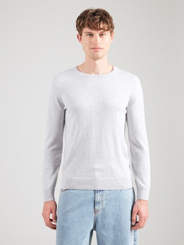 Superdry Pulóver 'ESSENTIALS' - szürke: elől