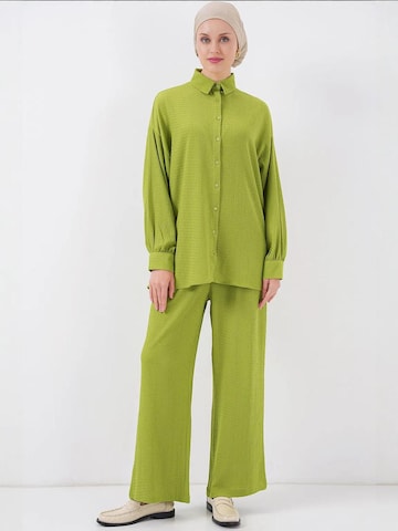 Bigdart - Calças de fato em verde