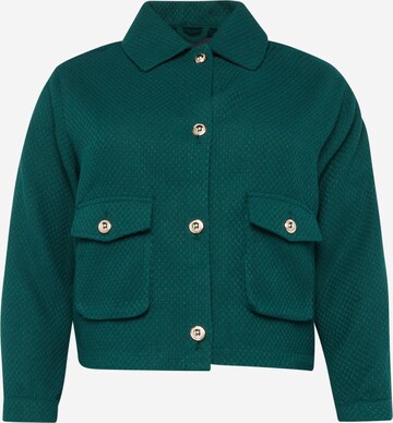 Veste mi-saison 'Emily' ONLY Carmakoma en vert : devant