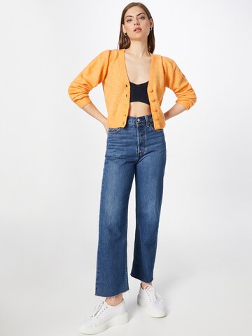 minus Knit Cardigan 'Ayo' in Orange