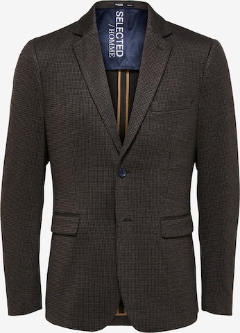 SELECTED HOMME Suit Jacket 'OLIVER' in Brown: front