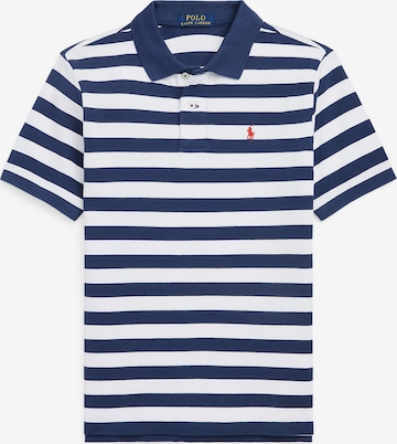 Tricou de la Polo Ralph Lauren pe albastru: față