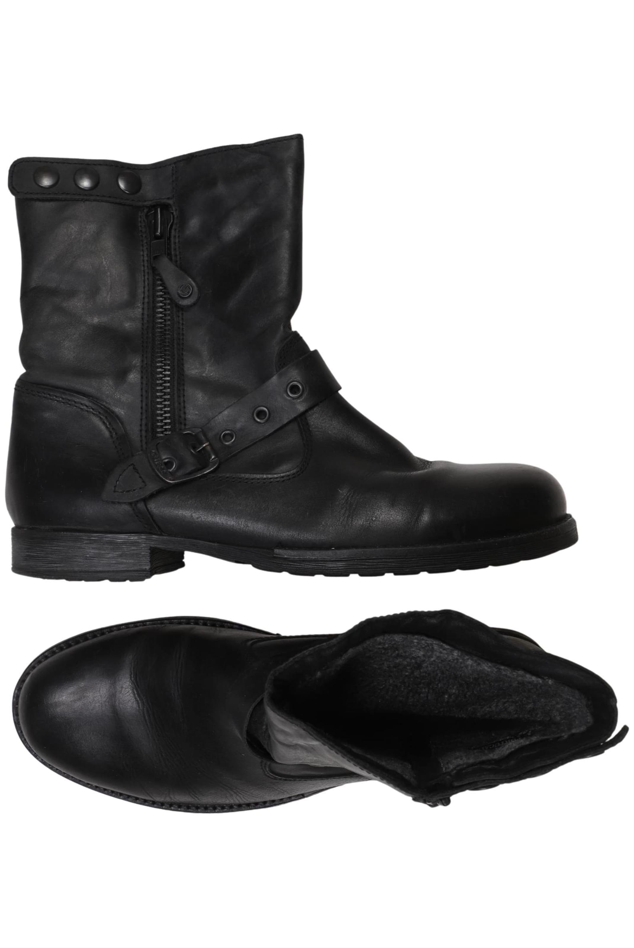 GUESS Anke & Mid-Calf Boots in 42 in Black: front