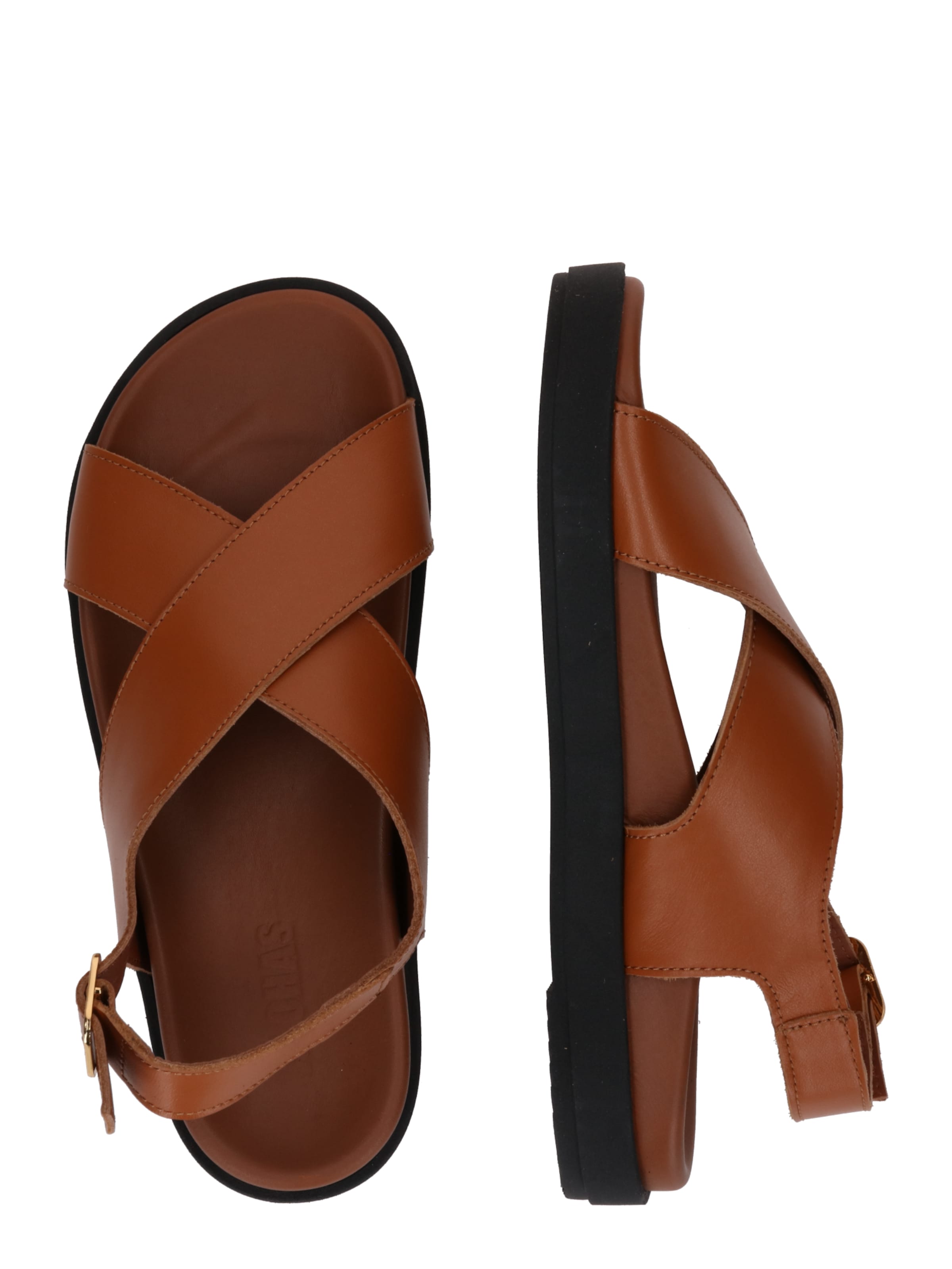 Sandalo con cinturino 'Nico' di Alohas in marrone