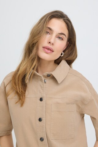 Chemisier 'SALLY' Pulz en beige