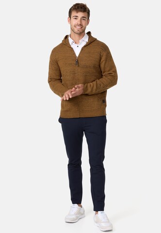 Vestes en maille 'Gage' INDICODE JEANS en marron